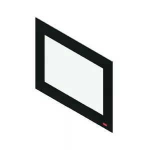 Vitroc&eacute;ramique avec joint 8 mm - MCZ (Cadel-FreePoint-Red) R&eacute;f.41700901560