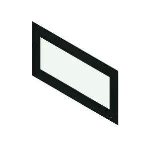 Vitroc�ramique avec joint 8 mm - MCZ (Cadel-FreePoint-Red) R�f.41700901660
