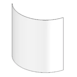 Vitroc�ramique avec joint 8 mm - MCZ (Cadel-FreePoint-Red) R�f.41701201400
