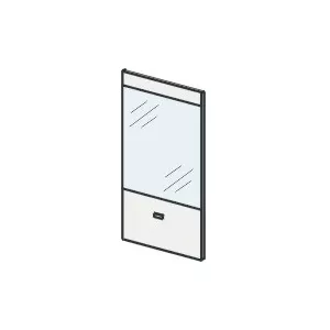 Vitroc�ramique avec joint 8 mm - MCZ (Cadel-FreePoint-Red) R�f.4170158
