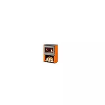Vue �clat�e - Po�le � bois ORLANDO2-17 - SUPRA R�f. 110672
