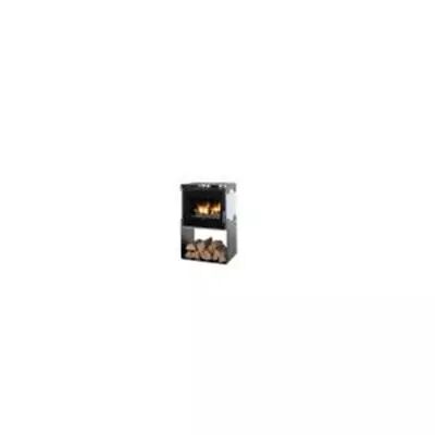 Vue �clat�e - Po�le � bois YUCATAN 01 ALU TURBO 2 FDEXP - SUPRA R�f. 110714