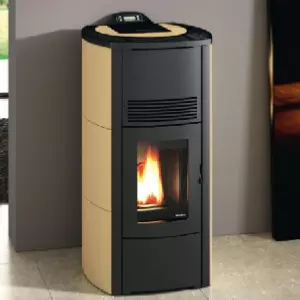 Vue �clat�e - Po�le � granul�s Carlotta Cristina Idro 15kW (A) - Palazzetti
