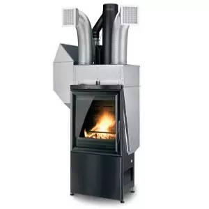 Vue �clat�e - Po�le multifire 45 Aria Glass 802601760 - Palazzetti