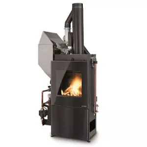 Vue �clat�e - Po�le multifire 45 Idro - Palazzetti