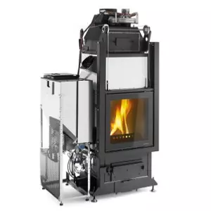 Vue �clat�e - Po�le multifire Idro NT - Palazzetti